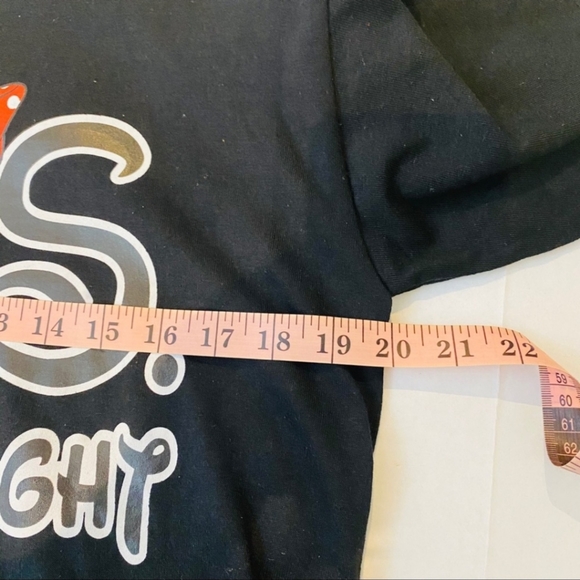 "Mrs. Always Right" Black Cotton Short Sleeve Graphic Tee Size M - Picture 6 of 6